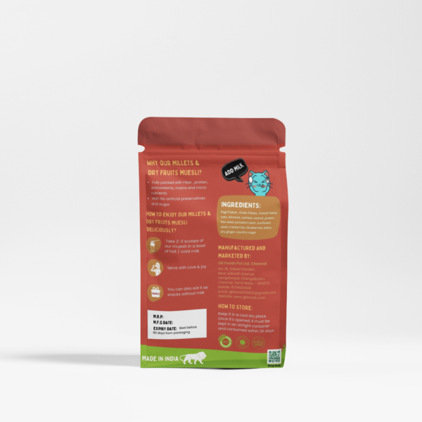 Millets & Dry Fruits Muesli